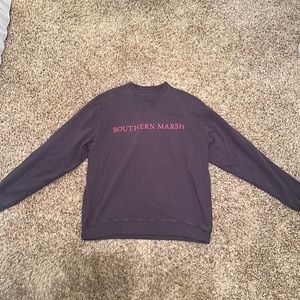 Southern marsh, crewneck sweater, size medium
